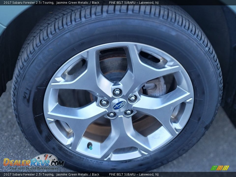2017 Subaru Forester 2.5i Touring Jasmine Green Metallic / Black Photo #27