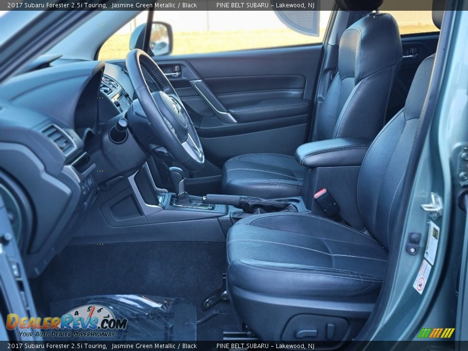 2017 Subaru Forester 2.5i Touring Jasmine Green Metallic / Black Photo #29