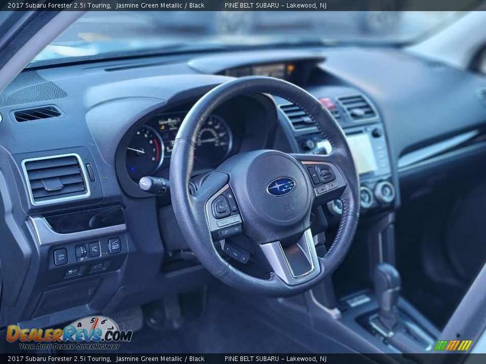2017 Subaru Forester 2.5i Touring Jasmine Green Metallic / Black Photo #30
