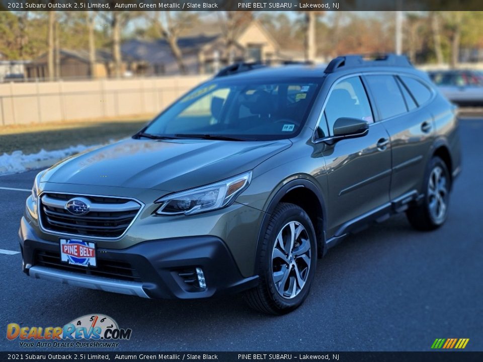 2021 Subaru Outback 2.5i Limited Autumn Green Metallic / Slate Black Photo #1