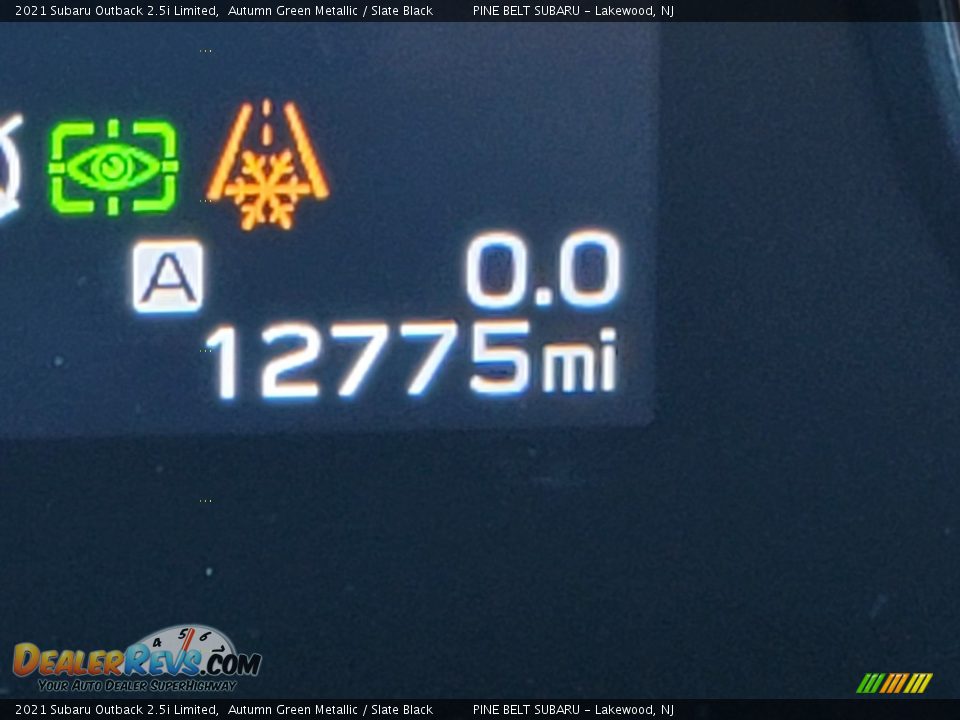 2021 Subaru Outback 2.5i Limited Autumn Green Metallic / Slate Black Photo #2