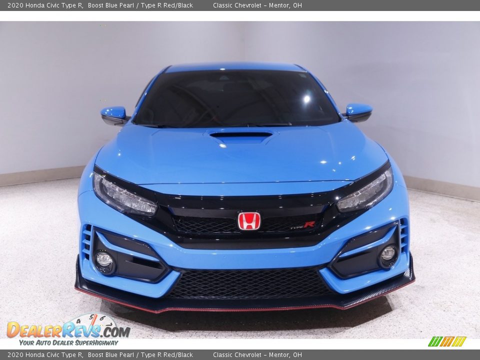 Boost Blue Pearl 2020 Honda Civic Type R Photo #2