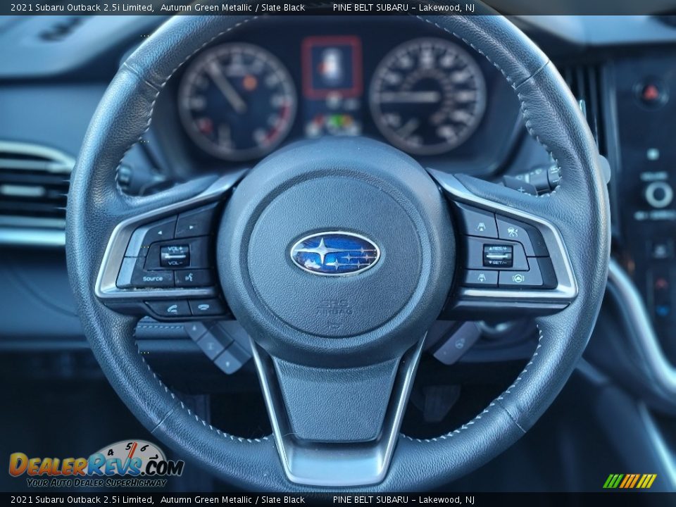 2021 Subaru Outback 2.5i Limited Autumn Green Metallic / Slate Black Photo #11