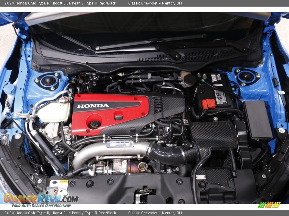 2020 Honda Civic Type R 2.0 Liter Turbocharged DOHC 16-Valve i-VTEC 4 Cylinder Engine Photo #19