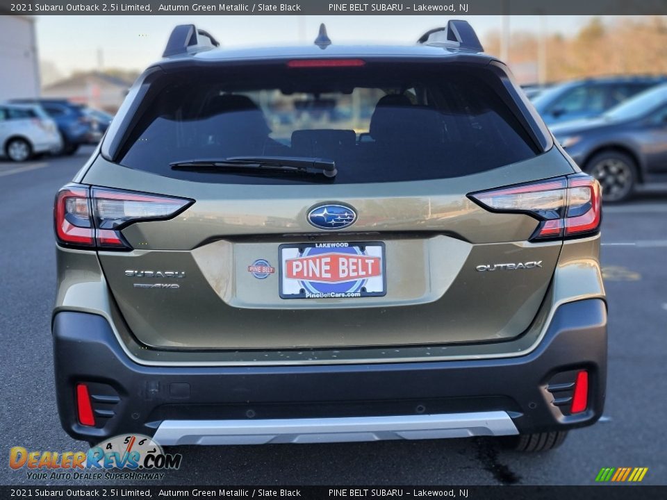2021 Subaru Outback 2.5i Limited Autumn Green Metallic / Slate Black Photo #20