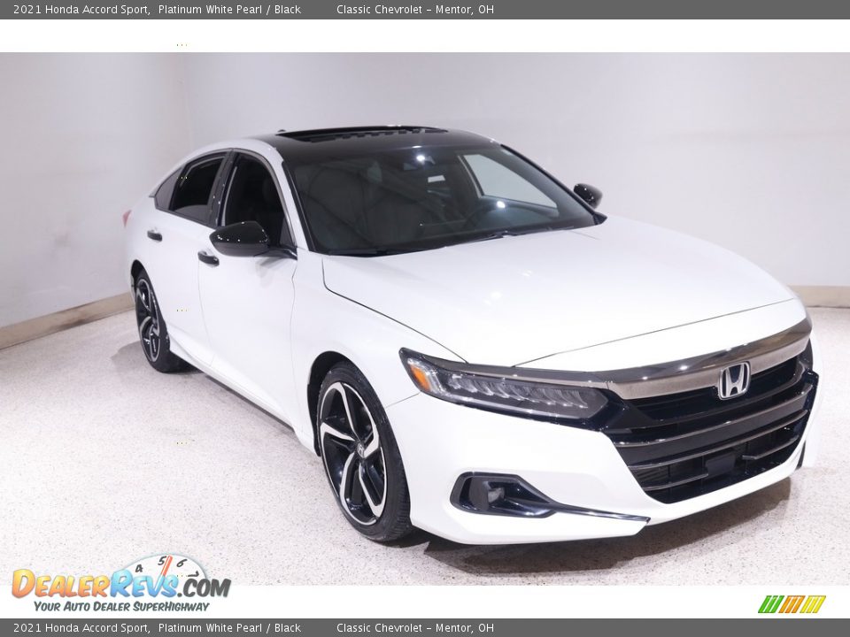 Platinum White Pearl 2021 Honda Accord Sport Photo #1