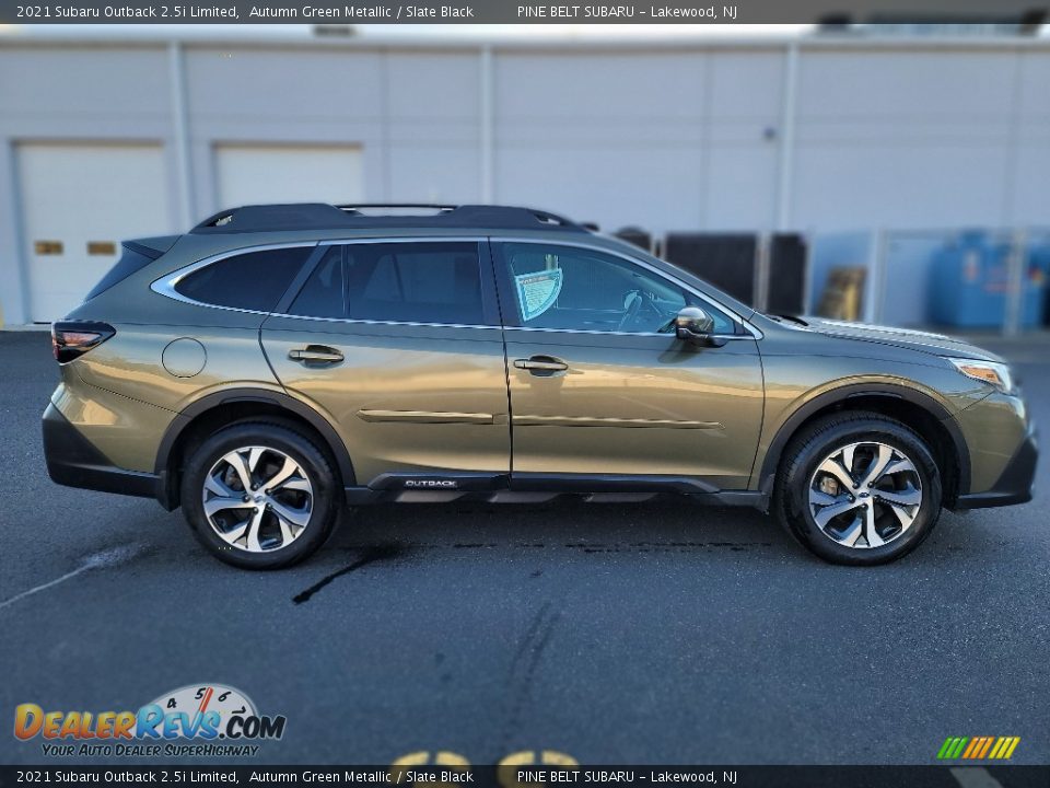 2021 Subaru Outback 2.5i Limited Autumn Green Metallic / Slate Black Photo #22