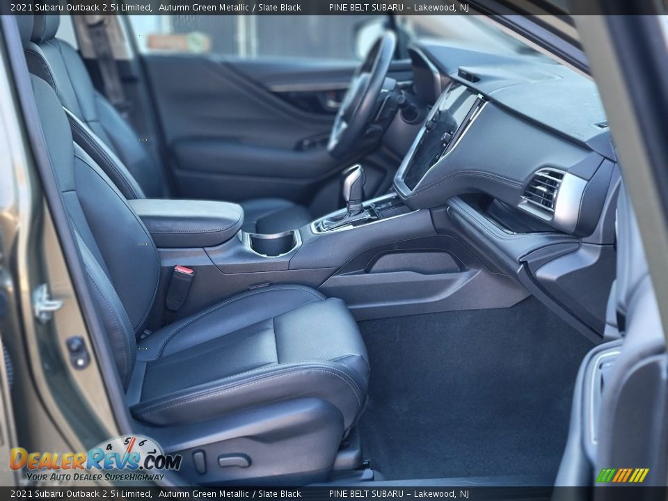 2021 Subaru Outback 2.5i Limited Autumn Green Metallic / Slate Black Photo #25