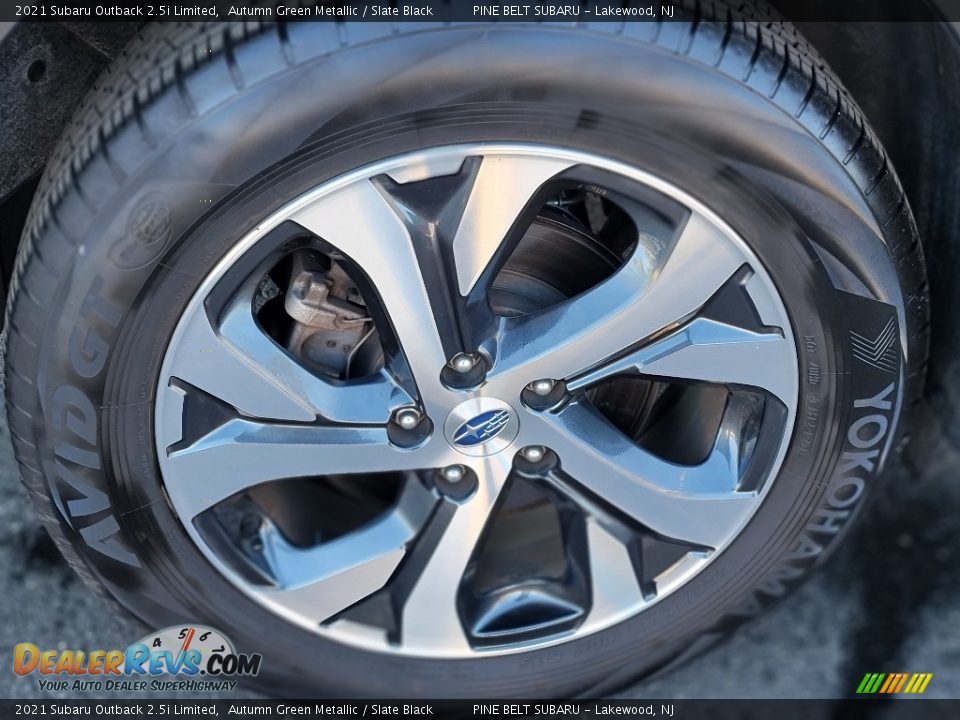 2021 Subaru Outback 2.5i Limited Autumn Green Metallic / Slate Black Photo #28