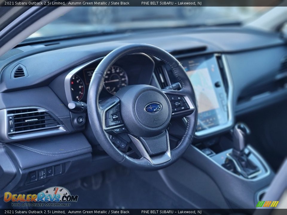 2021 Subaru Outback 2.5i Limited Autumn Green Metallic / Slate Black Photo #35