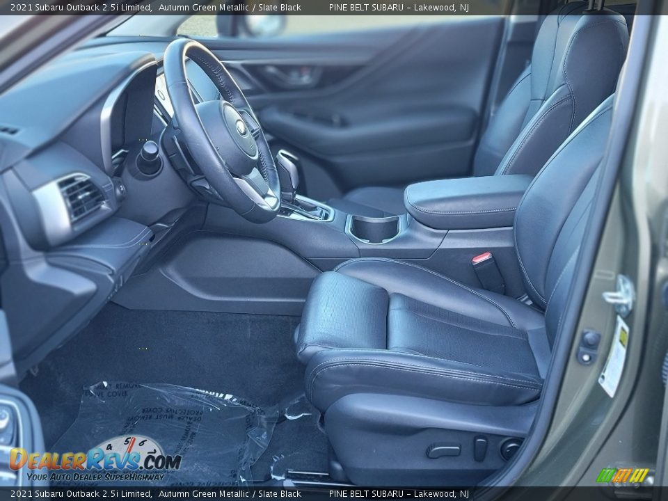 2021 Subaru Outback 2.5i Limited Autumn Green Metallic / Slate Black Photo #36