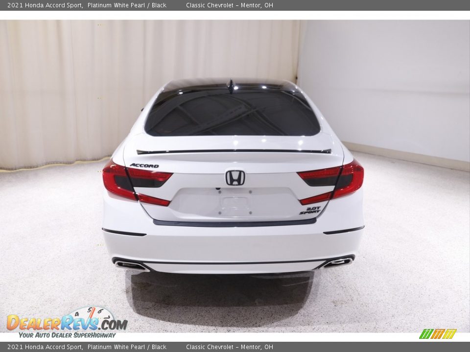 2021 Honda Accord Sport Platinum White Pearl / Black Photo #22