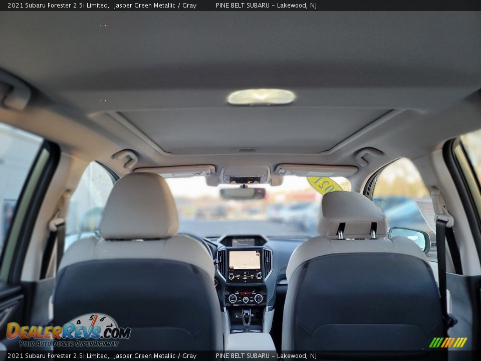 2021 Subaru Forester 2.5i Limited Jasper Green Metallic / Gray Photo #10