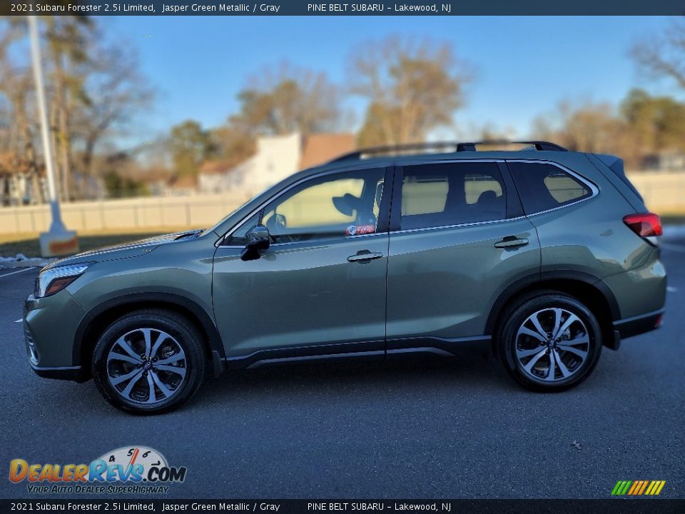 2021 Subaru Forester 2.5i Limited Jasper Green Metallic / Gray Photo #19