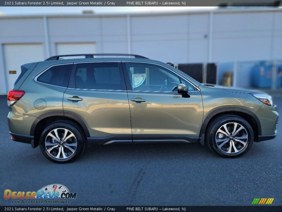 2021 Subaru Forester 2.5i Limited Jasper Green Metallic / Gray Photo #23