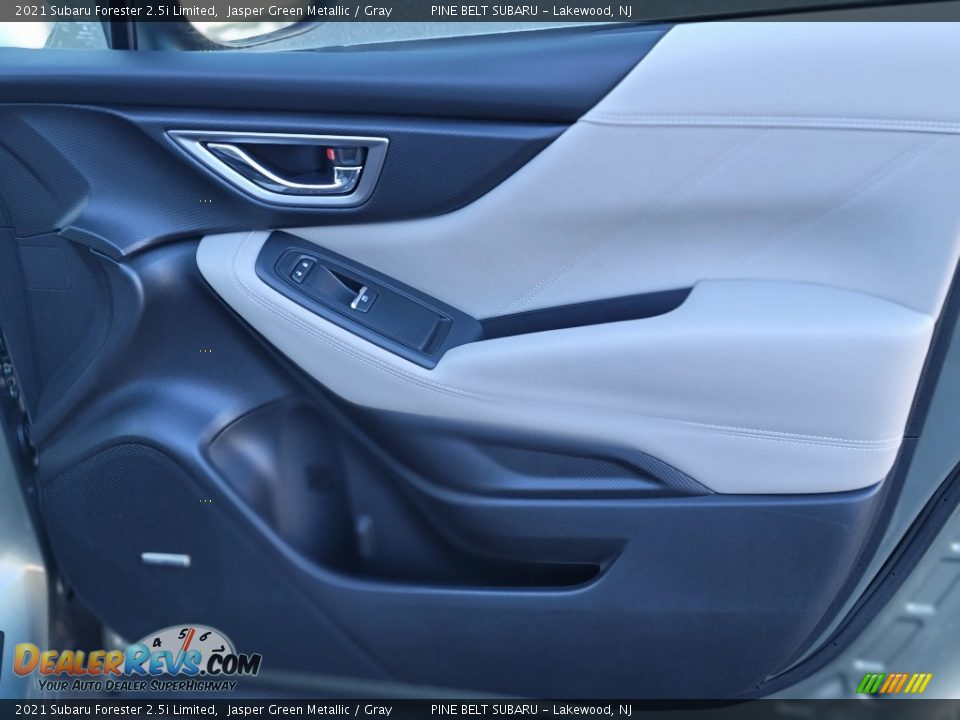 2021 Subaru Forester 2.5i Limited Jasper Green Metallic / Gray Photo #25