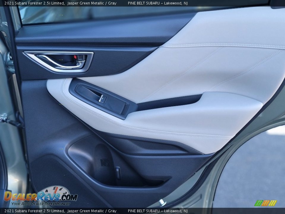 2021 Subaru Forester 2.5i Limited Jasper Green Metallic / Gray Photo #28