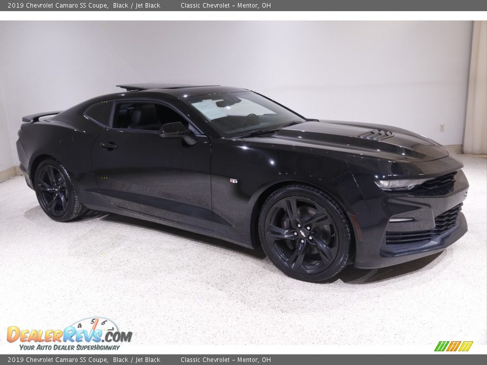 2019 Chevrolet Camaro SS Coupe Black / Jet Black Photo #1