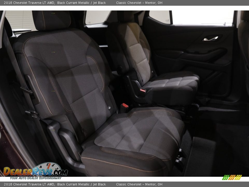 2018 Chevrolet Traverse LT AWD Black Currant Metallic / Jet Black Photo #15