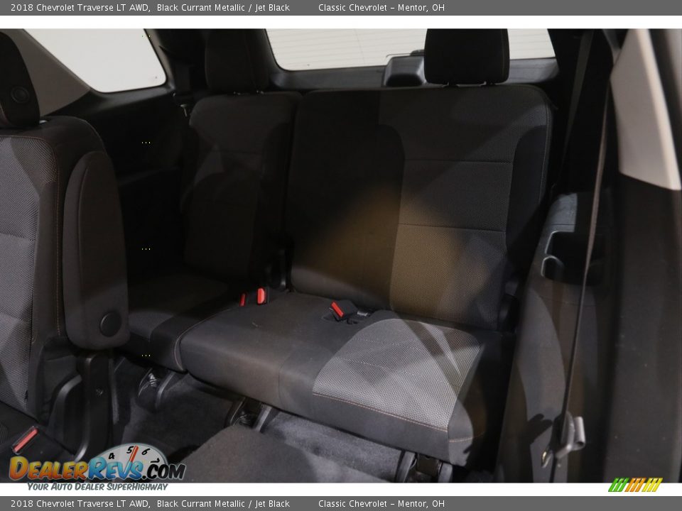 2018 Chevrolet Traverse LT AWD Black Currant Metallic / Jet Black Photo #17