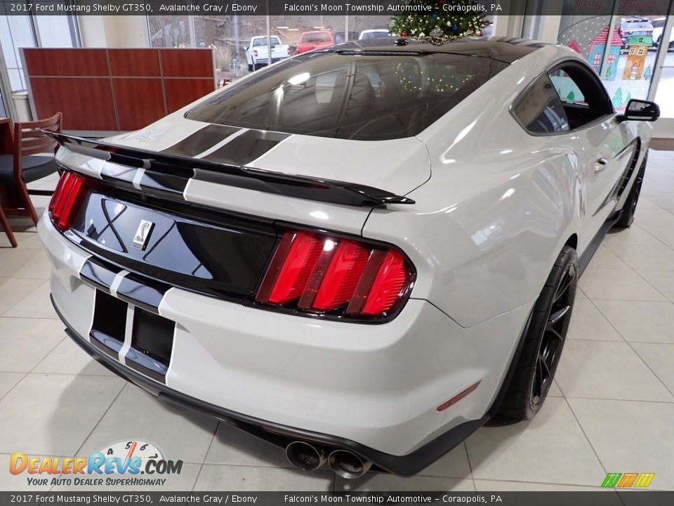 2017 Ford Mustang Shelby GT350 Avalanche Gray / Ebony Photo #4