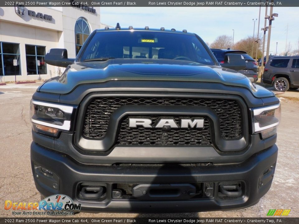 2022 Ram 2500 Power Wagon Crew Cab 4x4 Olive Green Pearl / Black Photo #2