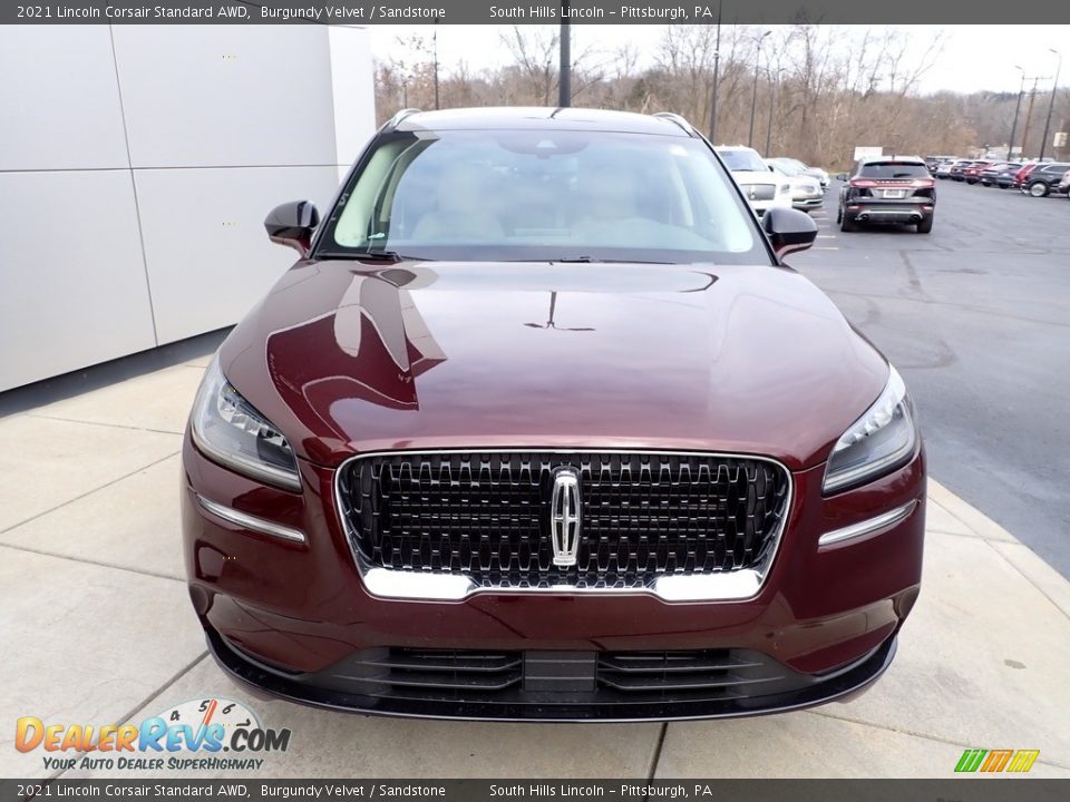 2021 Lincoln Corsair Standard AWD Burgundy Velvet / Sandstone Photo #9