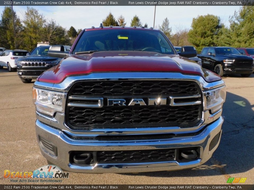 2022 Ram 2500 Tradesman Crew Cab 4x4 Delmonico Red Pearl / Black Photo #2