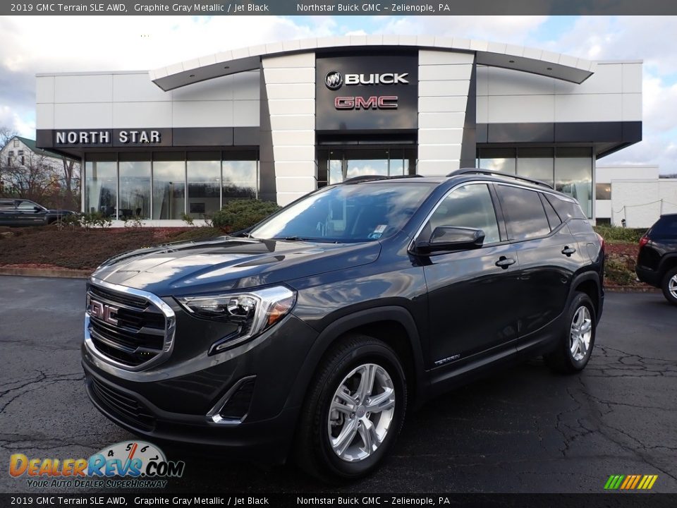 2019 GMC Terrain SLE AWD Graphite Gray Metallic / Jet Black Photo #1