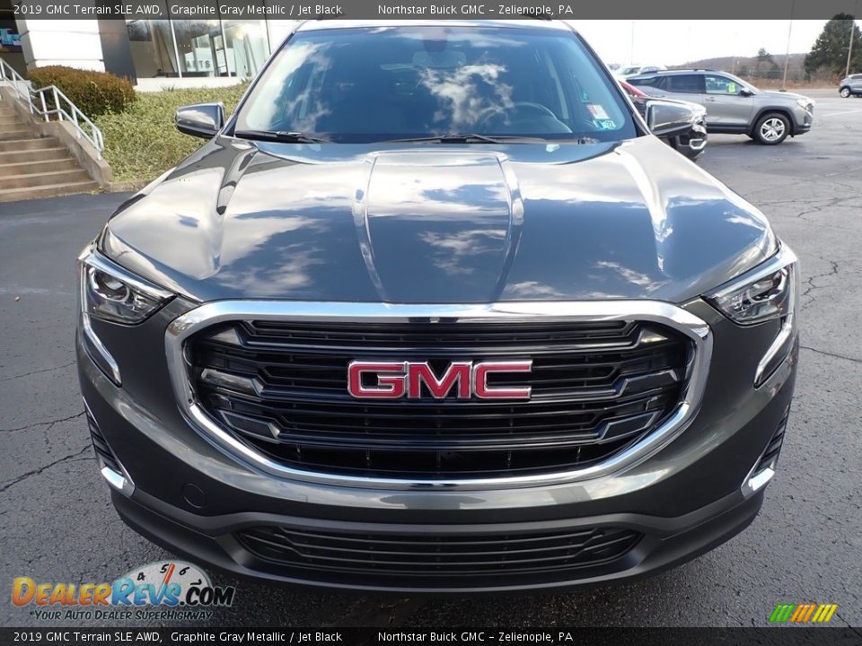 2019 GMC Terrain SLE AWD Graphite Gray Metallic / Jet Black Photo #3