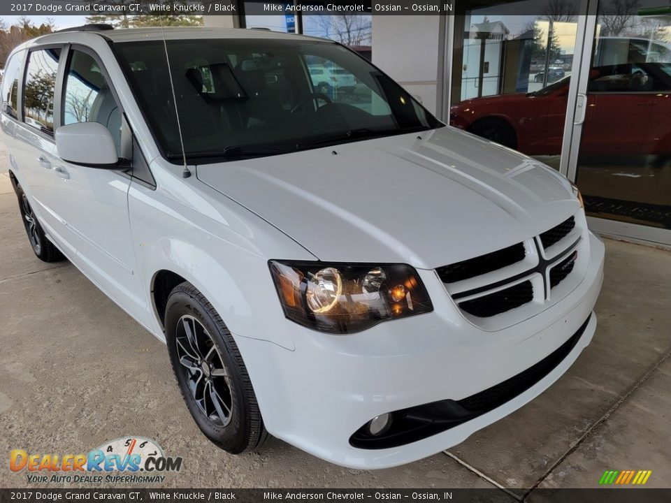 2017 Dodge Grand Caravan GT White Knuckle / Black Photo #2