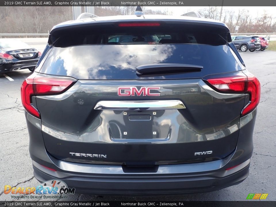 2019 GMC Terrain SLE AWD Graphite Gray Metallic / Jet Black Photo #10