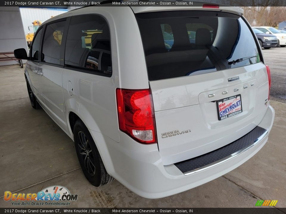 2017 Dodge Grand Caravan GT White Knuckle / Black Photo #7