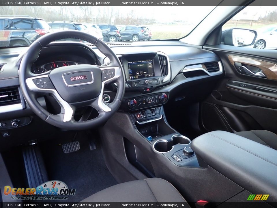 2019 GMC Terrain SLE AWD Graphite Gray Metallic / Jet Black Photo #18