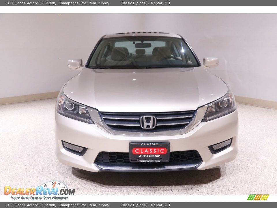 2014 Honda Accord EX Sedan Champagne Frost Pearl / Ivory Photo #2