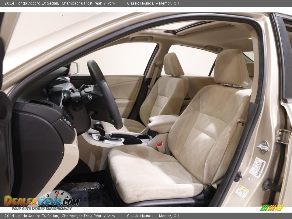 2014 Honda Accord EX Sedan Champagne Frost Pearl / Ivory Photo #5