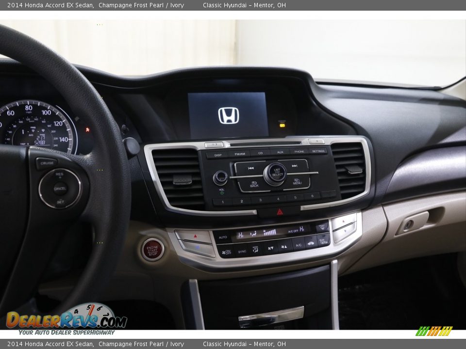 2014 Honda Accord EX Sedan Champagne Frost Pearl / Ivory Photo #9