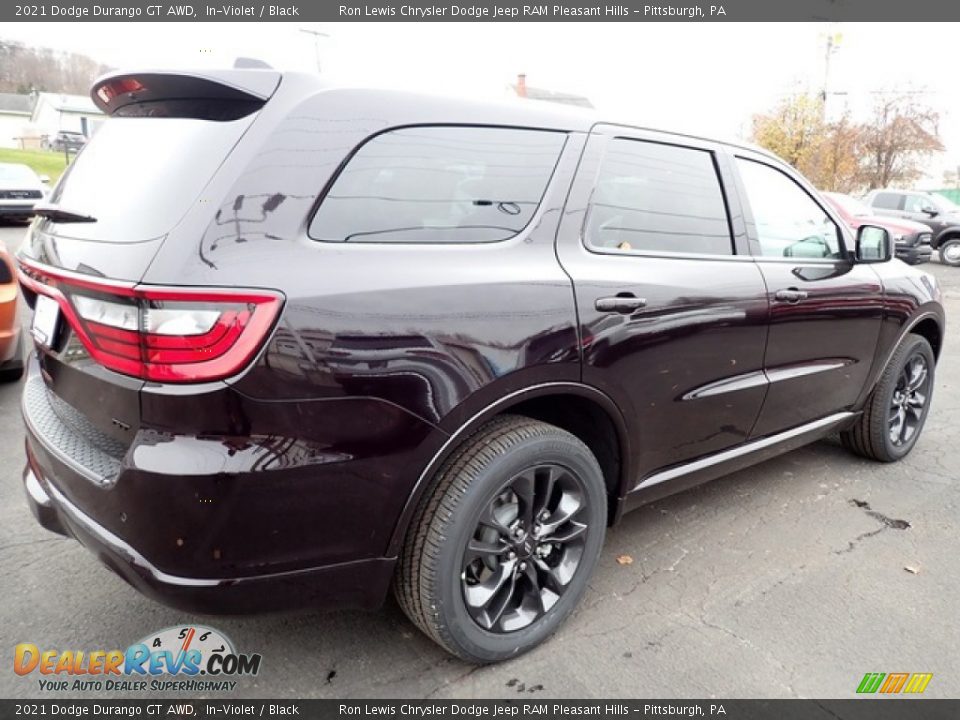 2021 Dodge Durango GT AWD In-Violet / Black Photo #6