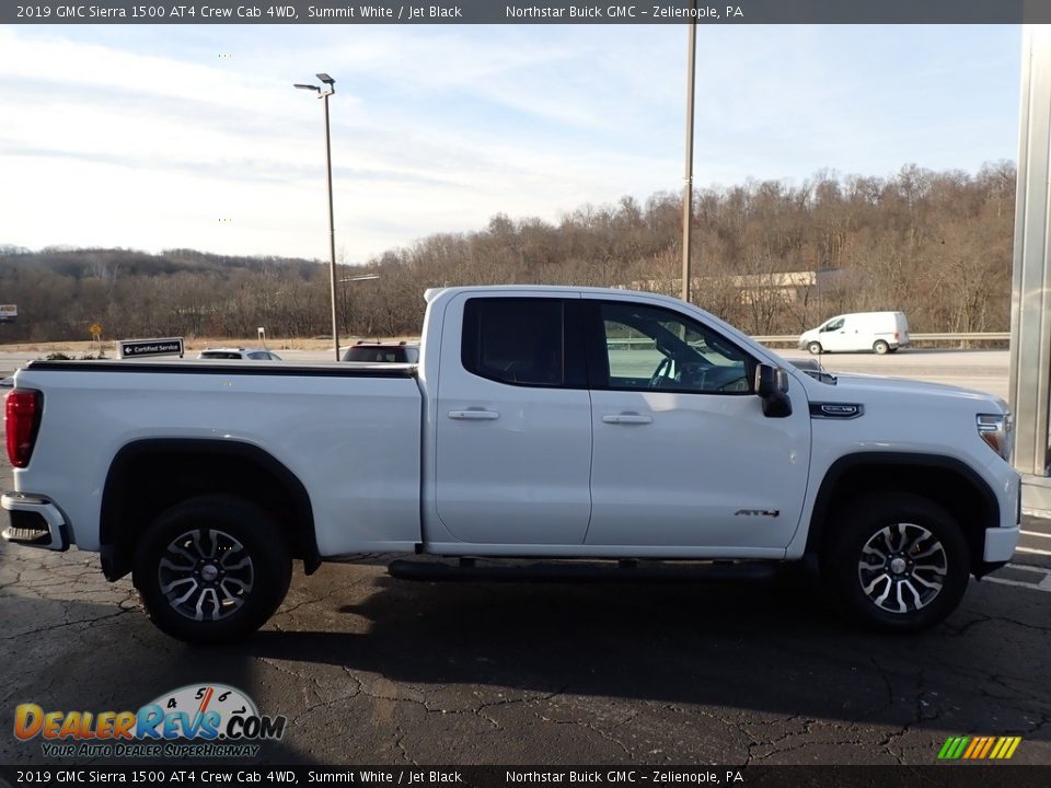 2019 GMC Sierra 1500 AT4 Crew Cab 4WD Summit White / Jet Black Photo #5