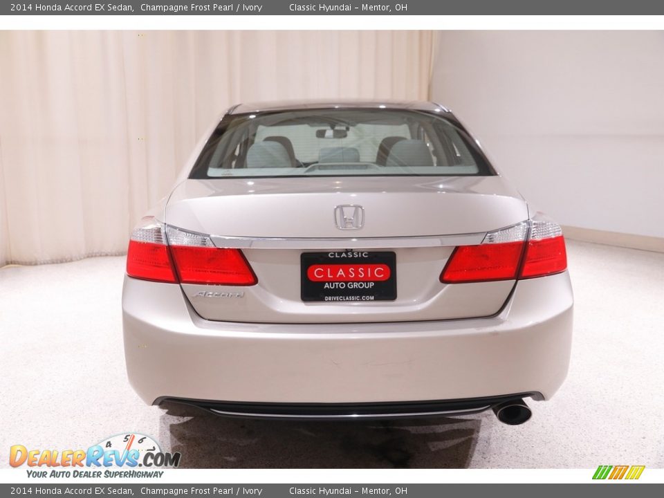 2014 Honda Accord EX Sedan Champagne Frost Pearl / Ivory Photo #17