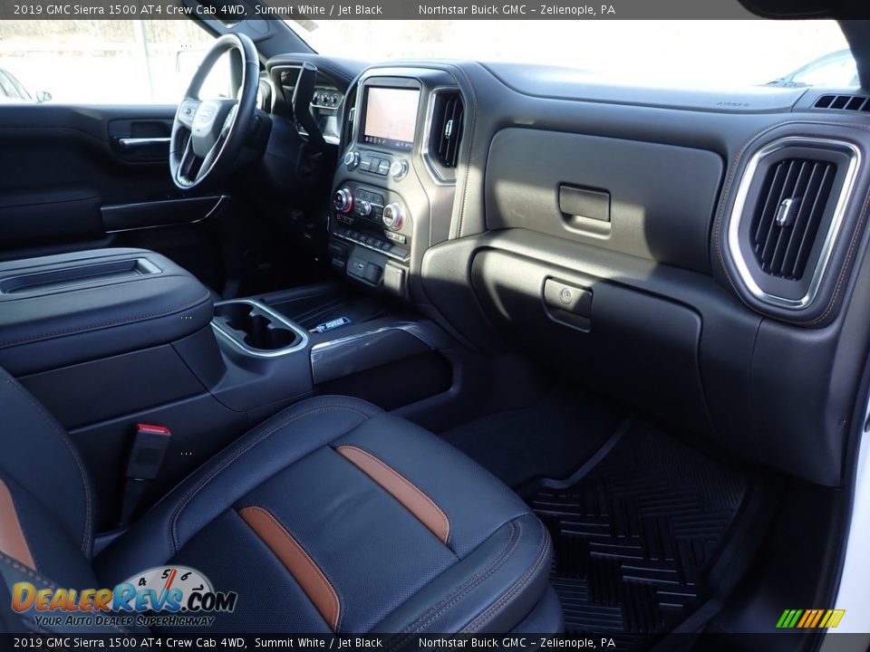 2019 GMC Sierra 1500 AT4 Crew Cab 4WD Summit White / Jet Black Photo #6