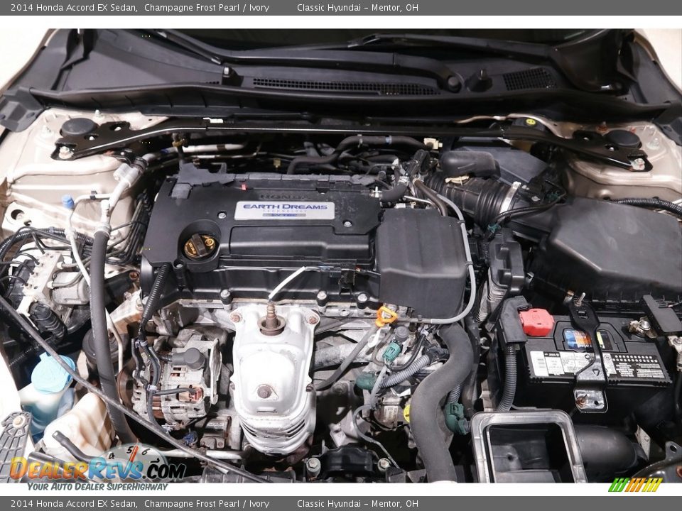 2014 Honda Accord EX Sedan Champagne Frost Pearl / Ivory Photo #18