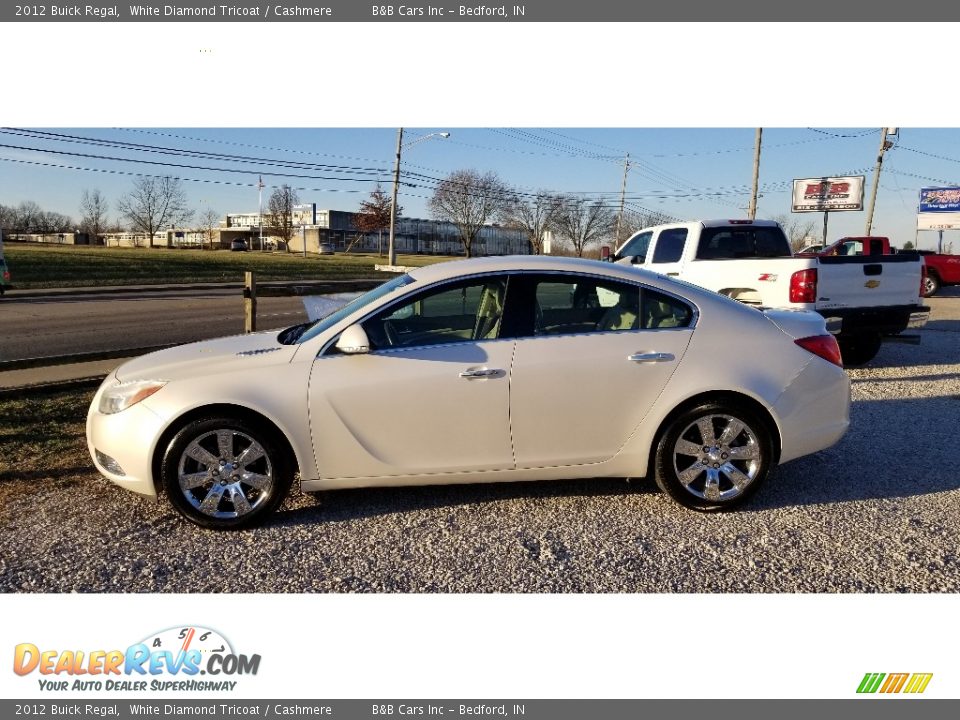 2012 Buick Regal White Diamond Tricoat / Cashmere Photo #1