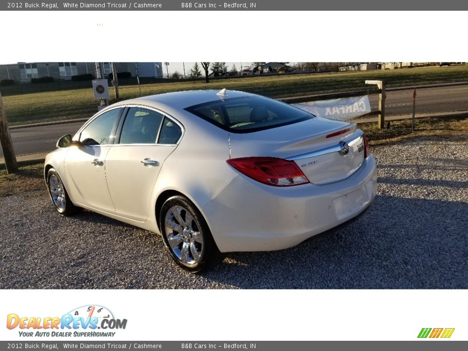 2012 Buick Regal White Diamond Tricoat / Cashmere Photo #3