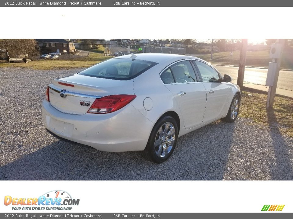 2012 Buick Regal White Diamond Tricoat / Cashmere Photo #4