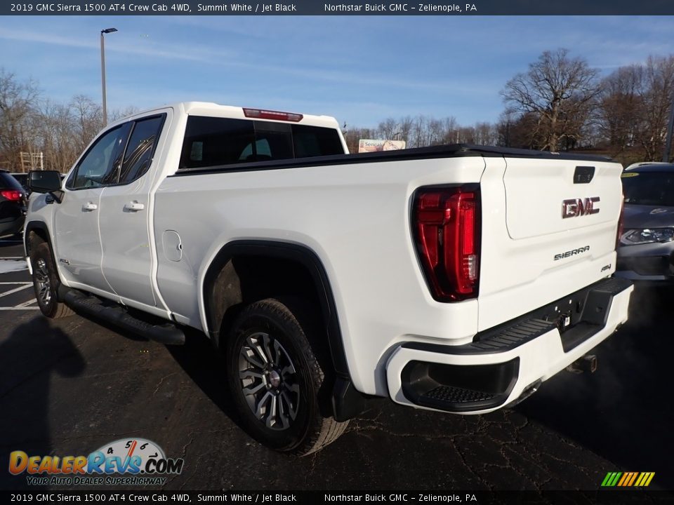 2019 GMC Sierra 1500 AT4 Crew Cab 4WD Summit White / Jet Black Photo #11