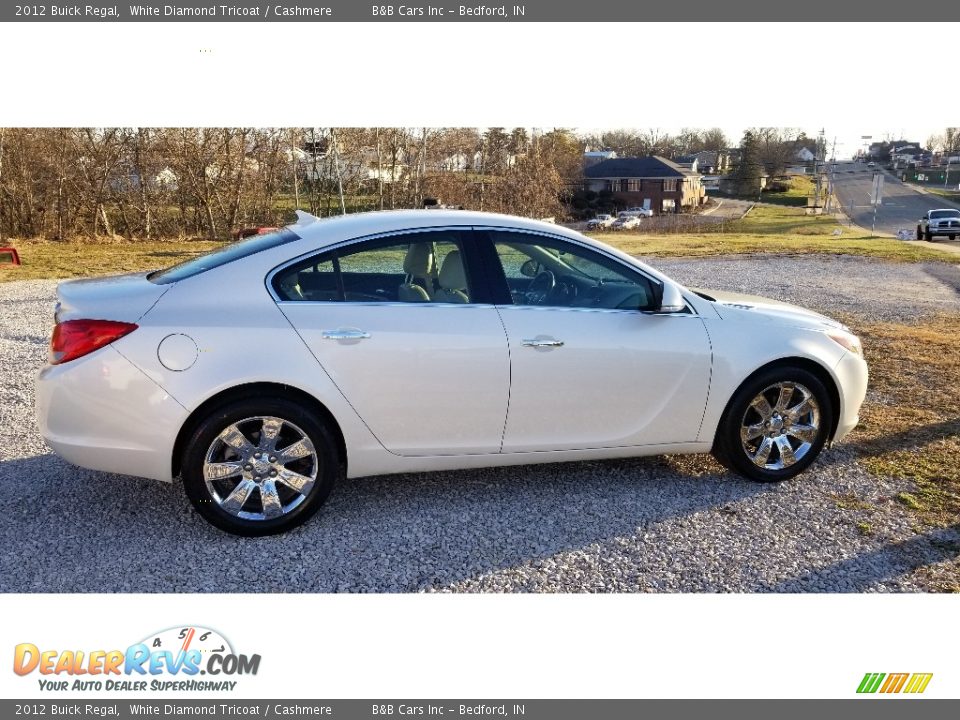 2012 Buick Regal White Diamond Tricoat / Cashmere Photo #5