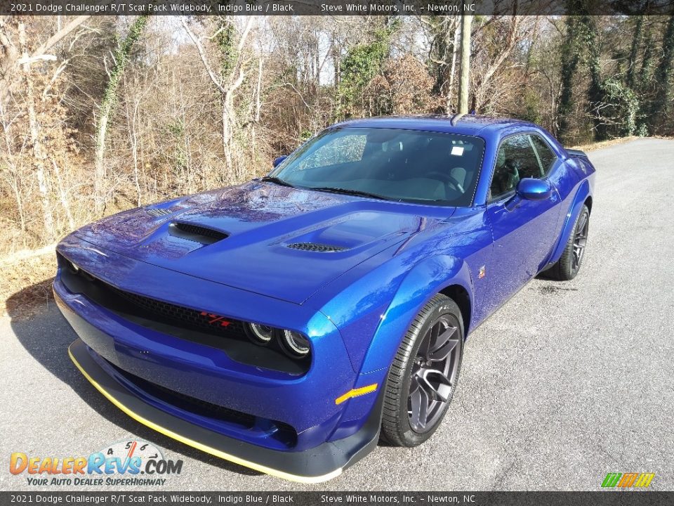 2021 Dodge Challenger R/T Scat Pack Widebody Indigo Blue / Black Photo #2