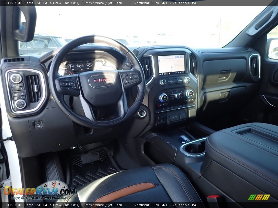 2019 GMC Sierra 1500 AT4 Crew Cab 4WD Summit White / Jet Black Photo #18