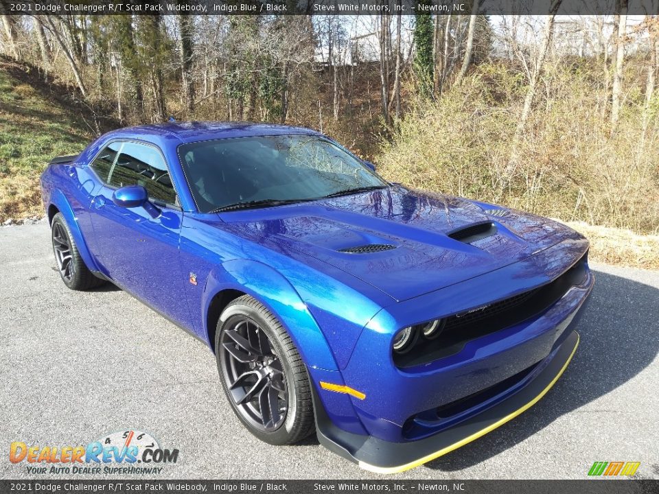 2021 Dodge Challenger R/T Scat Pack Widebody Indigo Blue / Black Photo #4